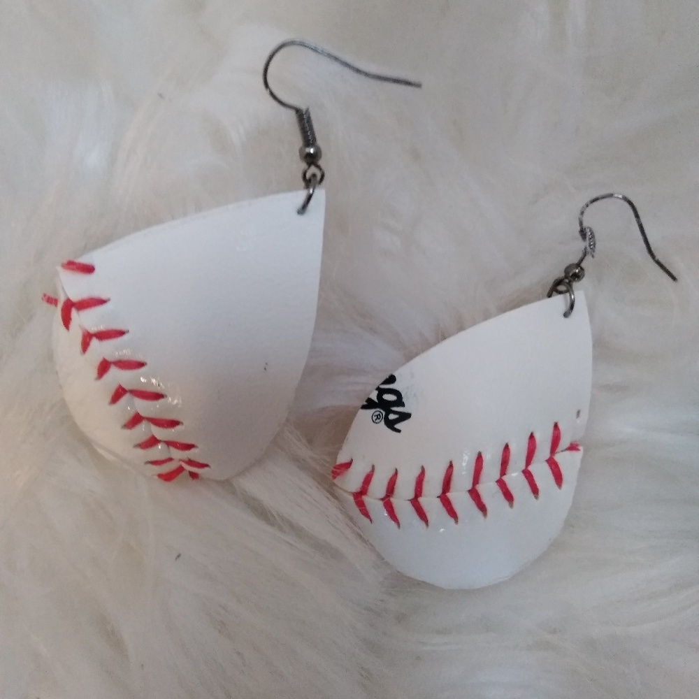 Baseball Earrings